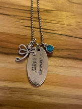 Load image into Gallery viewer, Whispering Souls Mantra Dog Tags with Healing Crystals
