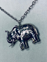 Load image into Gallery viewer, Lucky Elephant Medallion Necklace