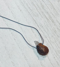 Load image into Gallery viewer, Boho Medicine Pouch Necklace with Crystal