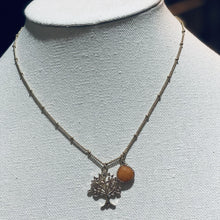 Load image into Gallery viewer, Tree of Life Pendant with Gemstone
