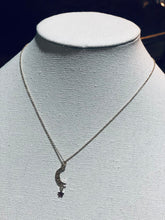 Load image into Gallery viewer, Moon and Star Charm Necklace