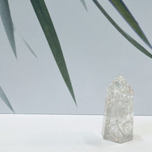 Load image into Gallery viewer, Clear Quartz Crackle Obelisk