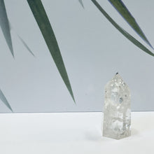 Load image into Gallery viewer, Clear Quartz Crackle Obelisk