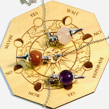 Load image into Gallery viewer, Crystal Bead Pendulum