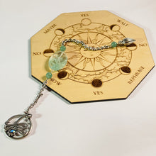 Load image into Gallery viewer, Dragonfly Pendulum with Gemstones