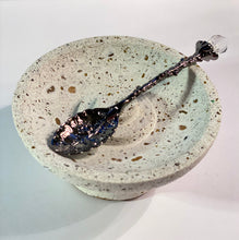 Load image into Gallery viewer, Decorative Metal Spoons with Clear Quartz
