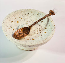 Load image into Gallery viewer, Decorative Metal Spoons with Clear Quartz