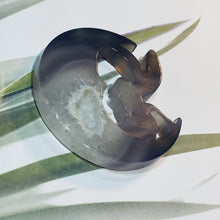 Load image into Gallery viewer, Druzy Agate Crystal Moon and Fairy