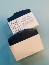 Load image into Gallery viewer, Organic Pine Tree Charcoal Soap