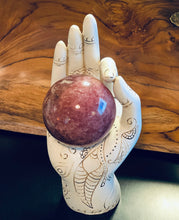 Load image into Gallery viewer, Strawberry Quartz Crystal Sphere