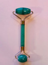 Load image into Gallery viewer, Jade Crystal Face Roller
