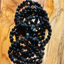 Load image into Gallery viewer, Black Agate Crystal Bracelet