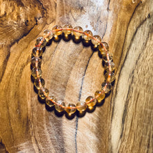 Load image into Gallery viewer, Brazilian Citrine Crystal Bracelet