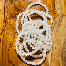 Load image into Gallery viewer, Crackle Clear Quartz Crystal Bracelet