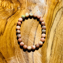 Load image into Gallery viewer, Plum Blossom Jade Crystal Bracelet