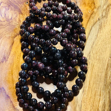 Load image into Gallery viewer, Garnet Crystal Bracelet