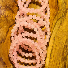 Load image into Gallery viewer, Large Rose Quartz Crystal Bracelet