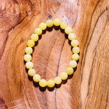 Load image into Gallery viewer, Yellow Jade Crystal Bracelet