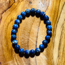 Load image into Gallery viewer, Small Lapis Lazuli Crystal Bracelet
