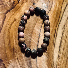 Load image into Gallery viewer, Rhodonite Crystal Bracelet