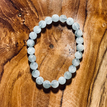 Load image into Gallery viewer, Aquamarine Crystal Bracelet