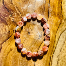 Load image into Gallery viewer, Fire Agate Crystal Bracelet