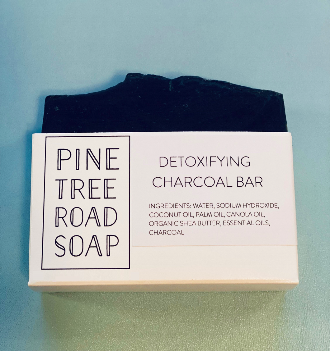 Organic Pine Tree Charcoal Soap