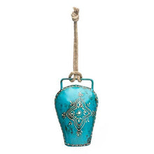 Load image into Gallery viewer, Teal Henna Treasure Bell
