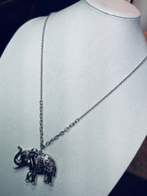 Load image into Gallery viewer, Lucky Elephant Medallion Necklace
