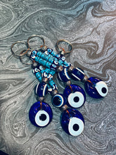 Load image into Gallery viewer, Evil Eye Totem Style Key Chain
