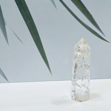 Load image into Gallery viewer, Clear Quartz Crackle Obelisk
