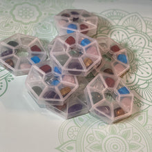 Load image into Gallery viewer, Chakra Crystals with Heptagon Box
