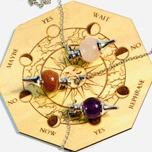 Load image into Gallery viewer, Crystal Bead Pendulum
