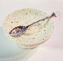 Load image into Gallery viewer, Decorative Metal Spoons with Clear Quartz

