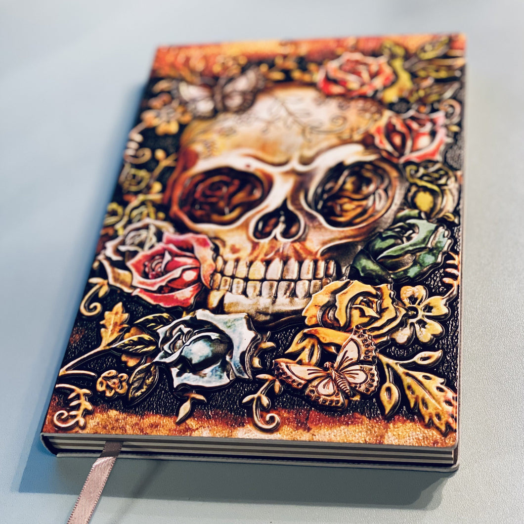 Skull & Rose Journal