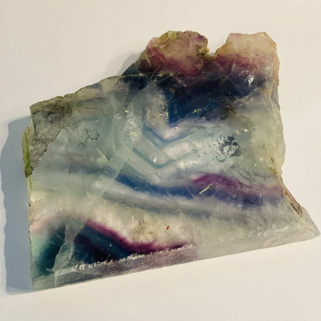 Raw Fluorite Crystal Slices