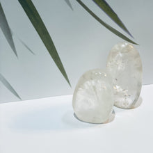 Load image into Gallery viewer, Clear Quartz Crystal Palm Stones

