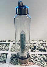 Load image into Gallery viewer, Natural Quartz Crystal Energy Healing Water Bottle
