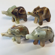 Load image into Gallery viewer, Serpentine Crystal Elephant
