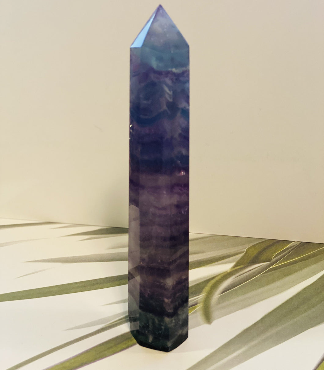 Fluorite Crystal Point Tower (Large)