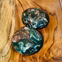 Load image into Gallery viewer, Ocean Jasper Crystal Palm Stone
