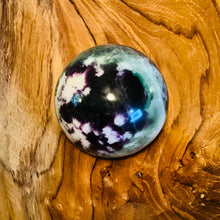 Load image into Gallery viewer, Feathered Fluorite Crystal Sphere

